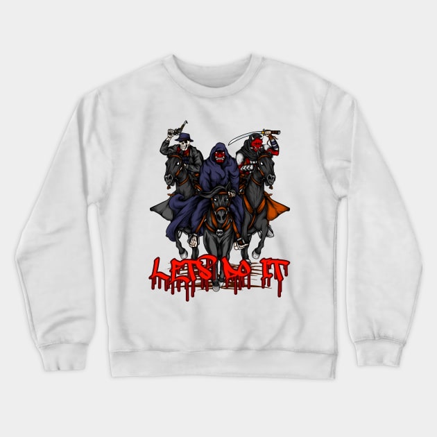 Civil war Crewneck Sweatshirt by Aryaatmawira Art